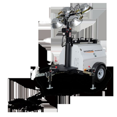 Generac Mobile Light Tower, 6kW, Metal Halide, Vertical MLT4060MV-STD